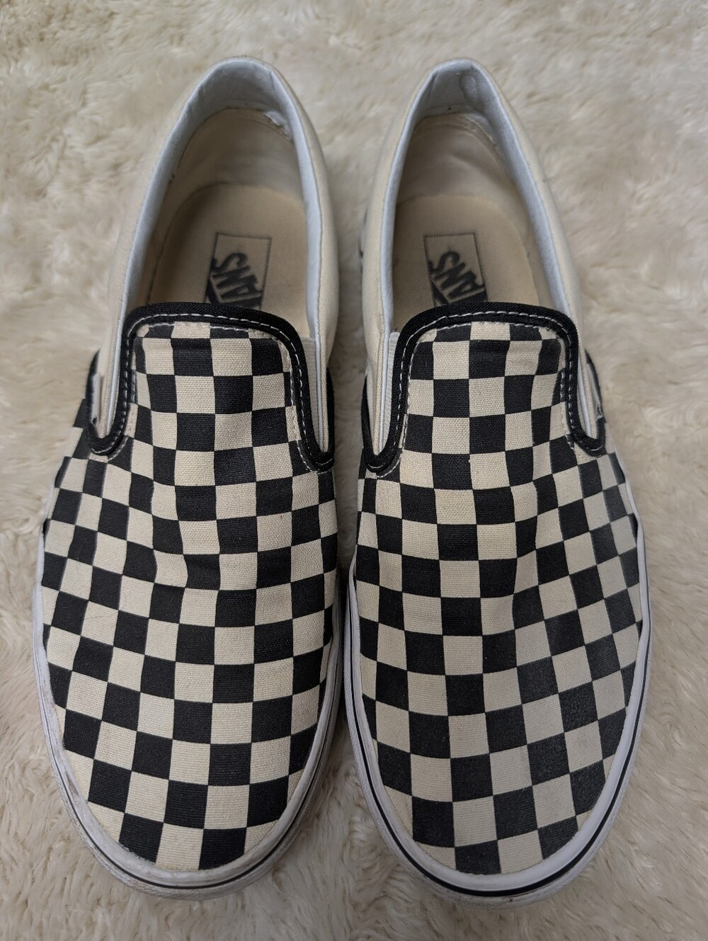 Men's Vans Classic Slip-on Checkered Sneakers